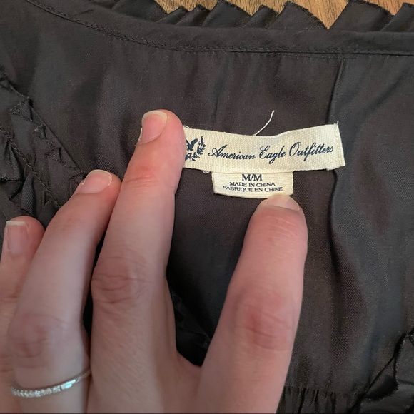 American Eagle Ruffle Babydoll Dress - Picture 4 of 7